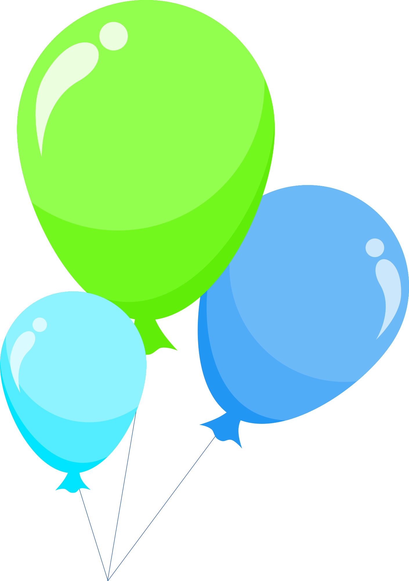 Three Balloons