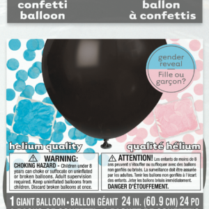 24 inch Gender Reveal Latex