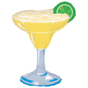 36 inch Margarita Glass mylar balloon