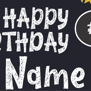 2ft x 6ft Vinyl Beer Birthday Banner