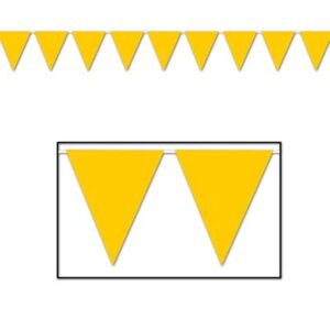 Yellow Pennant Banner