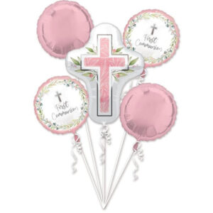 First Communion Bouquet (Pink)