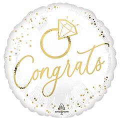 18 inch Congrats Diamond Ring