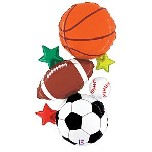 37 Inch Multi Sports Ball Stack