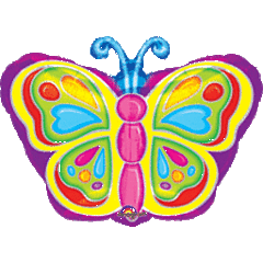 18 inch Bright Butterfly