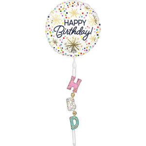 Airwalker 69-Inch Confetti Sprinkle Birthday