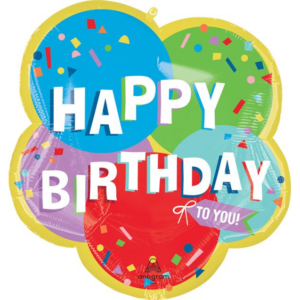 25-Inch Happy Birthday Sunny Balloons