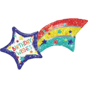 27-Inch Birthday Wishes Shooting Star