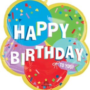 25-Inch Happy Birthday Sunny Balloons