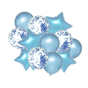 Dozen Balloon Bouquet (Blue)