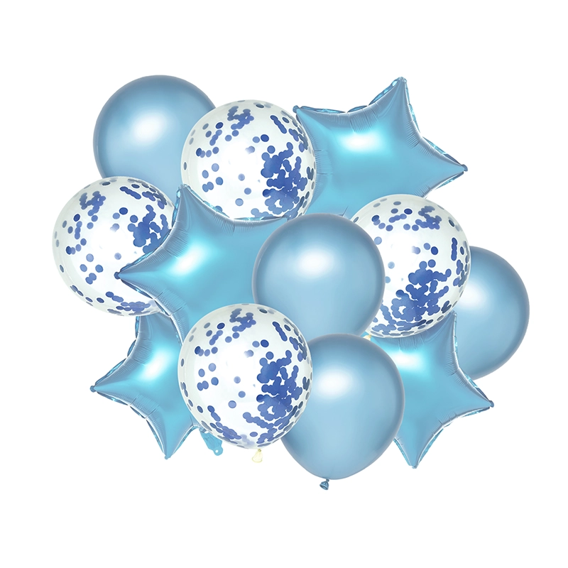 Dozen Balloon Bouquet (Blue)