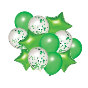 Dozen Balloon Bouquet (Green)