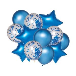 Dozen Balloon Bouquet (Royal Blue)