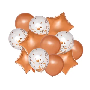 Dozen Balloon Bouquet (Rose Gold)