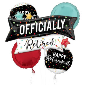 Officially Retired Balloon Bouquet